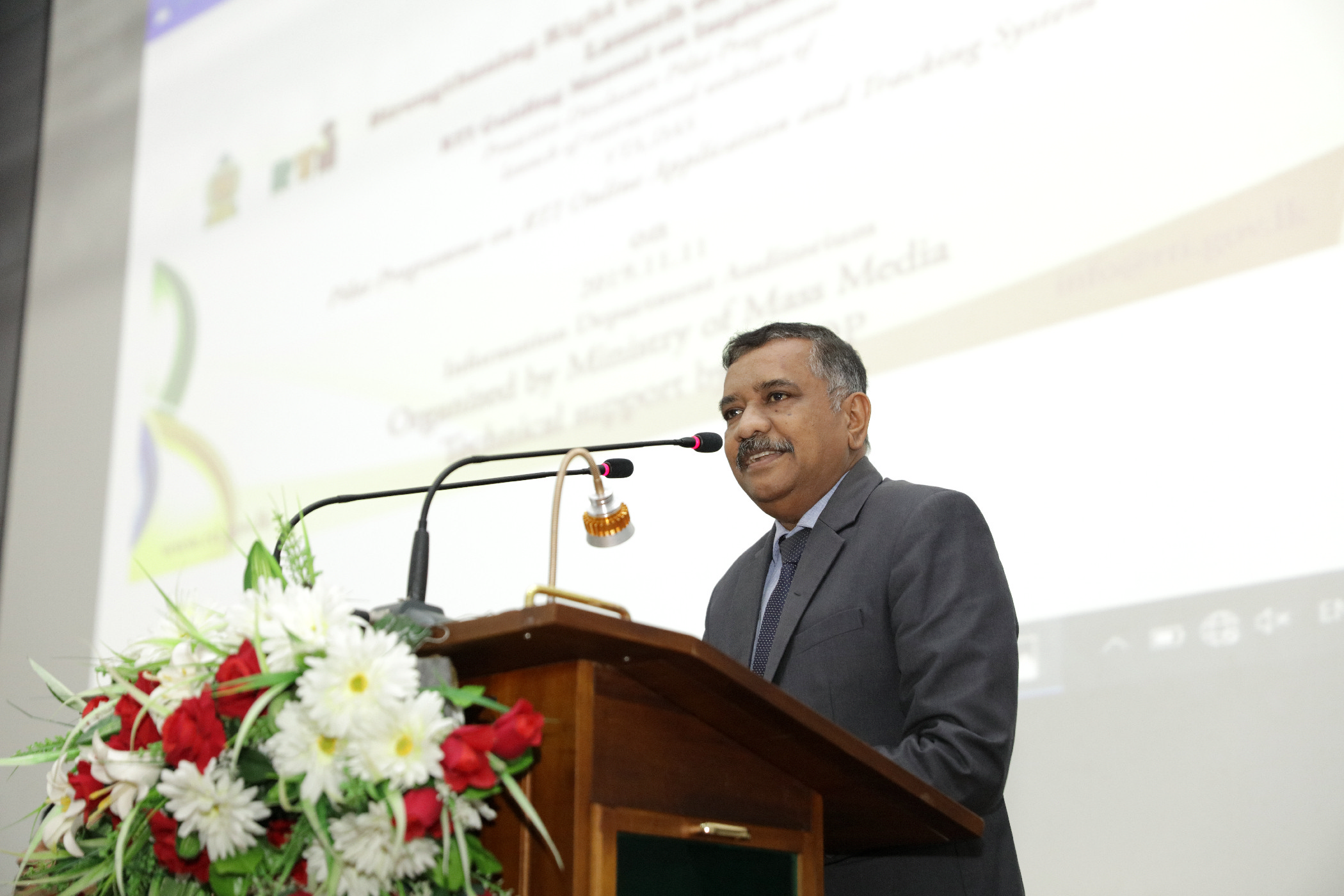 Secretary Ministry of Mass Media Sunil Samaraweera